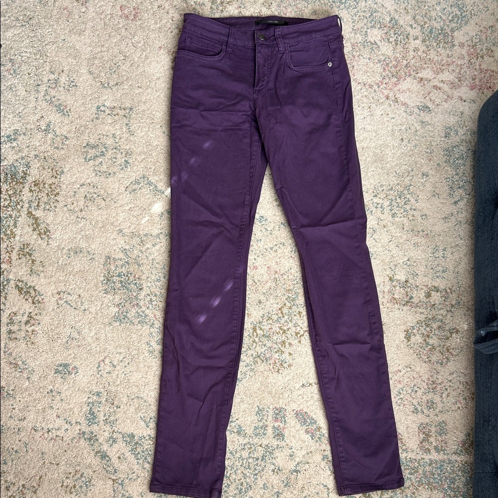 Joe's Jeans Purple Skinny Pants